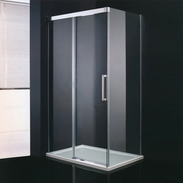 抛光铝合金框架淋浴房-LX-1208