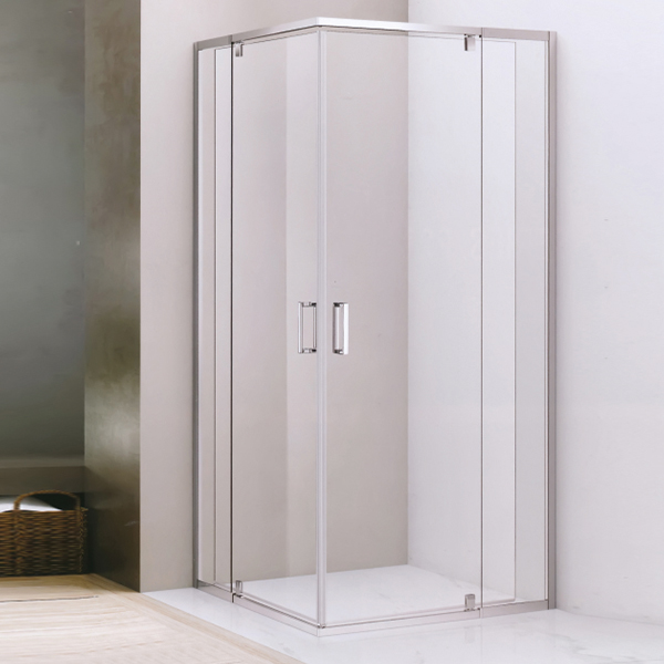 长方形透明钢化玻璃淋浴房-LX-1291