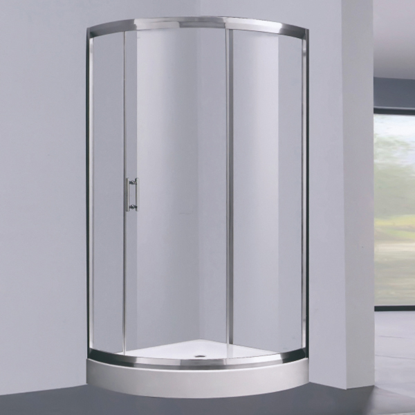 扇形铝合金淋浴房-LX-1307