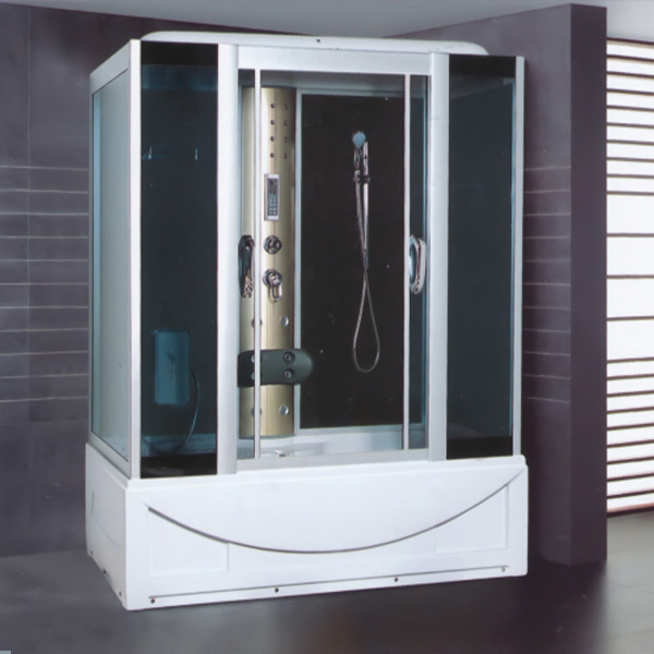 金色功能板的蒸汽淋浴房-LX-7032